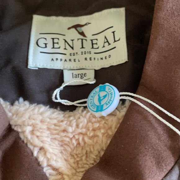 NWT, Mens Sz Lg Sherpa lined vest - Picture 2 of 10